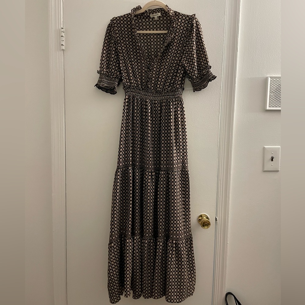Short Sleeve Maxi Dress